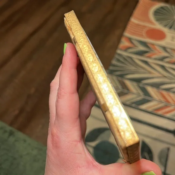 Antique French Gilt Marie Antoinette Portrait Handpainted Porcelain Wall Art - Picture 9 of 13